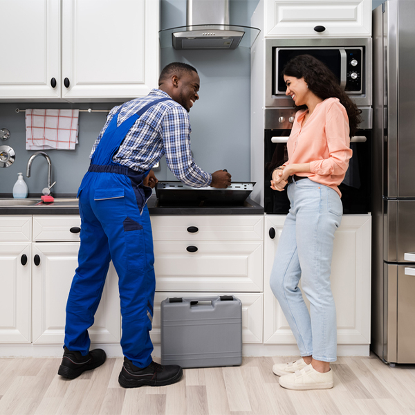 what kind of warranty do you offer on your cooktop repair services in Stanford